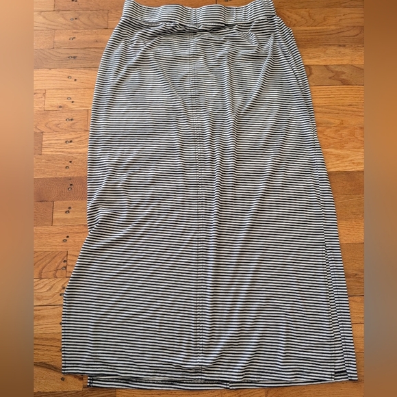 Sweet Salt Striped Maxi Skirt - Picture 7 of 7